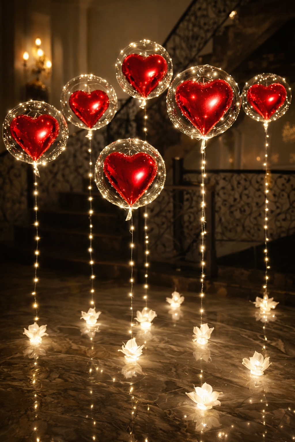 Signature 20” Clear Bubble Balloons – 10-Piece Set