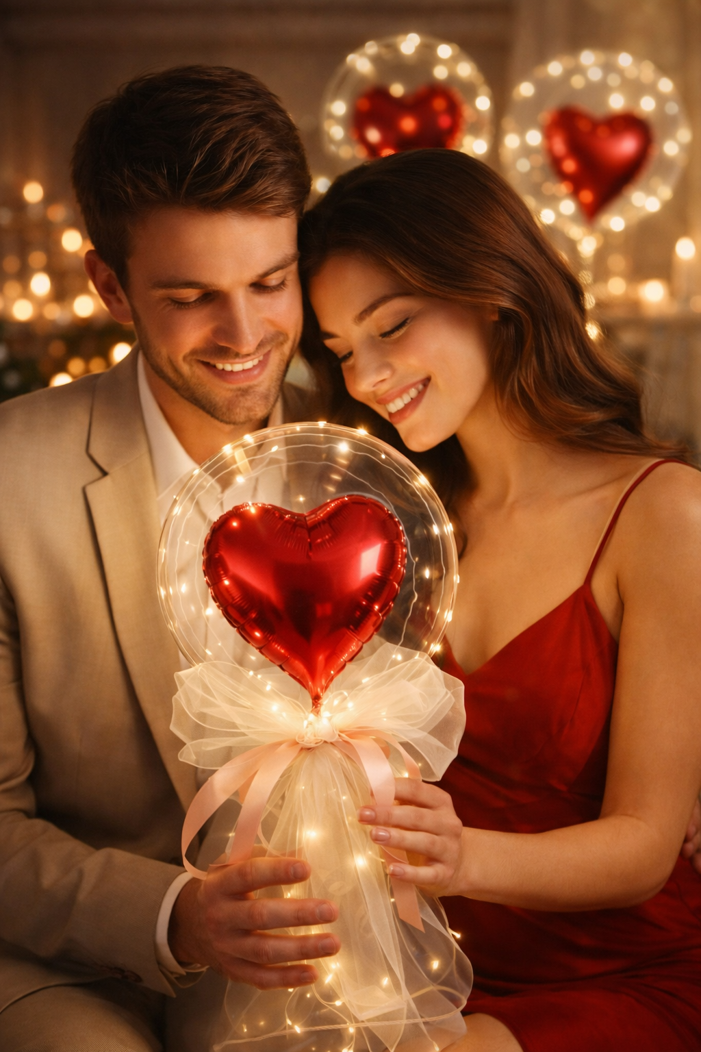 Signature 20” Clear Bubble Balloons – 10-Piece Set