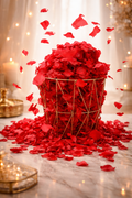 2000pcs Silk Rose Petals – Wedding &amp; Romantic Room Decor