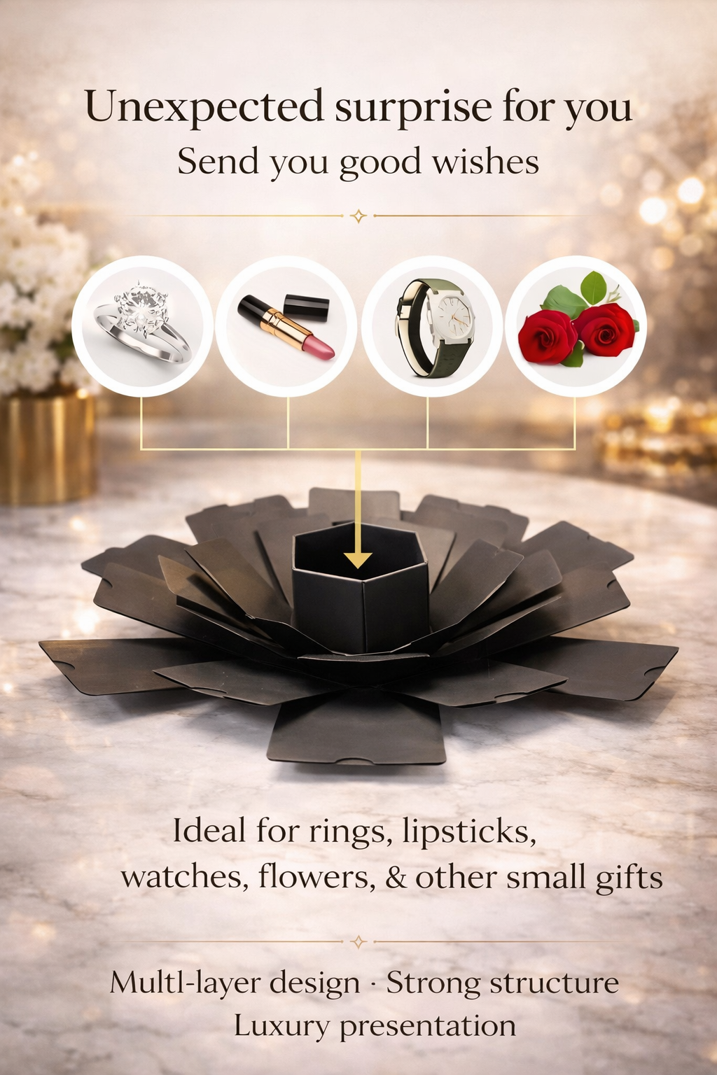 DIY Explosion Gift Box Scrapbook – Love Memory Album