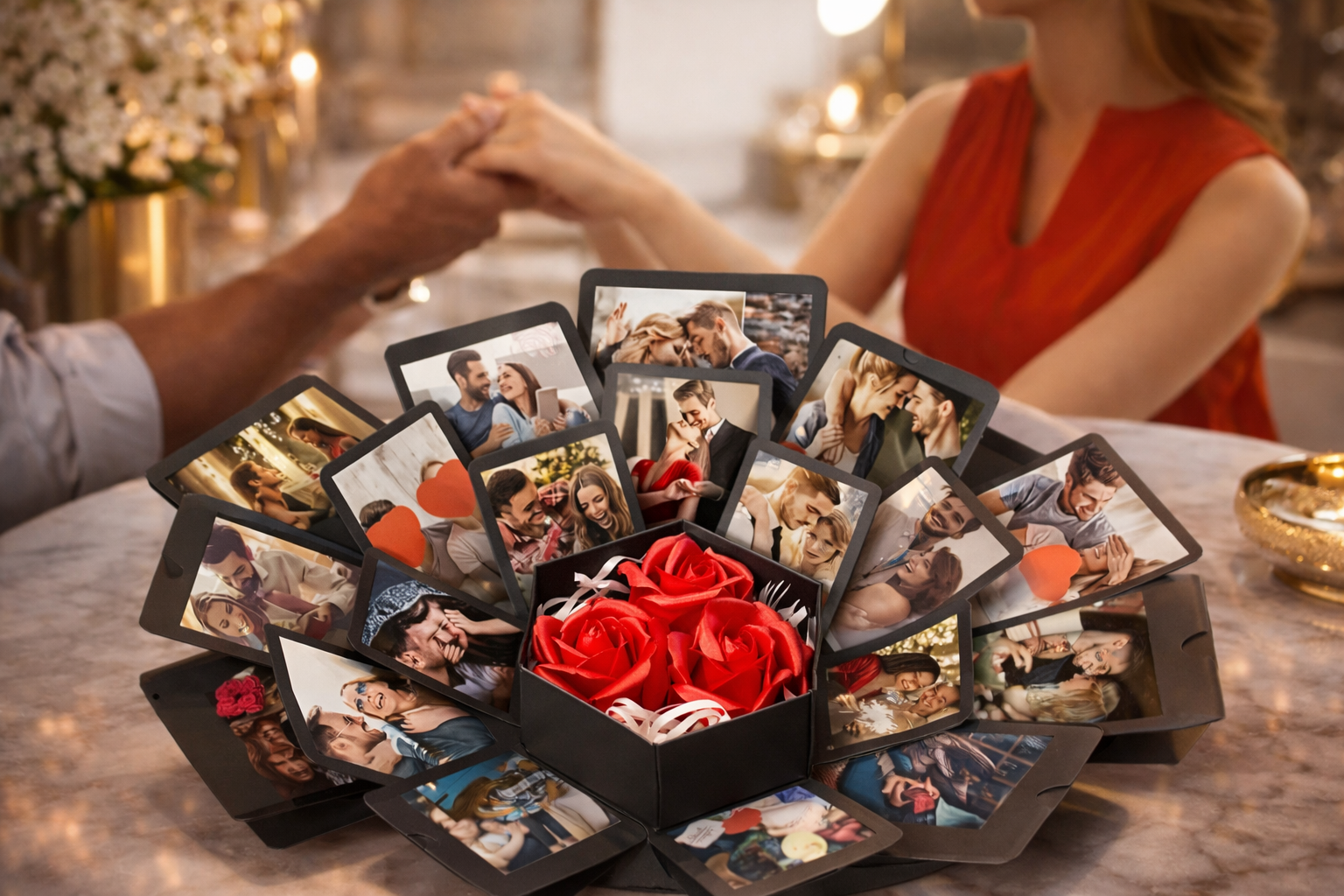 DIY Explosion Gift Box Scrapbook – Love Memory Album