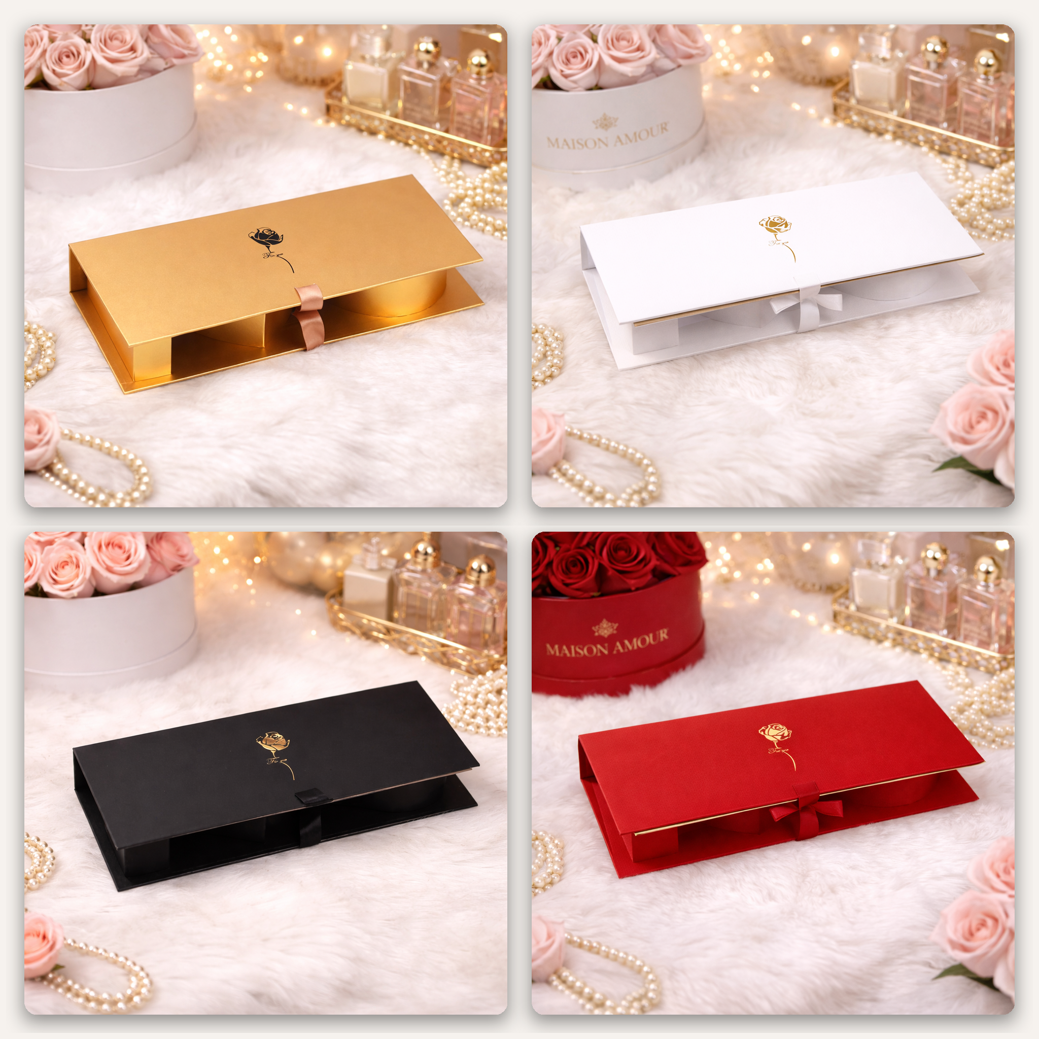 Fillable “I Love U” Letter Gift Boxes – Heart Surprise Set