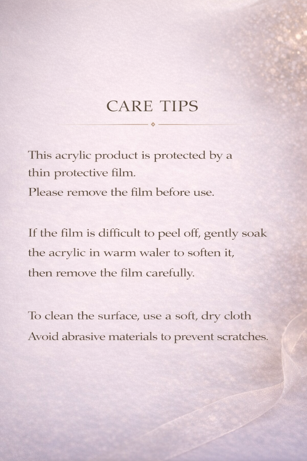 3D Rose Photo Frame – Warm LED Night Light