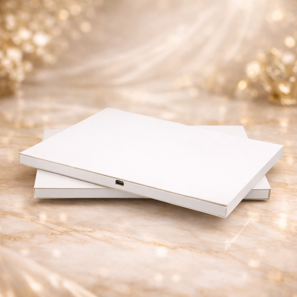 The Video Love Letter — 7” Video Greeting Card (A5)