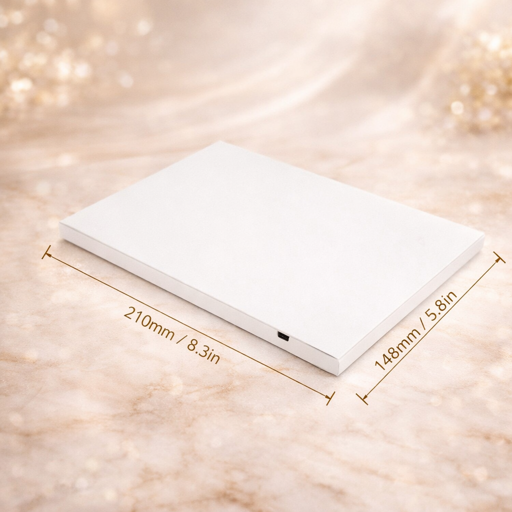 The Video Love Letter — 7” Video Greeting Card (A5)