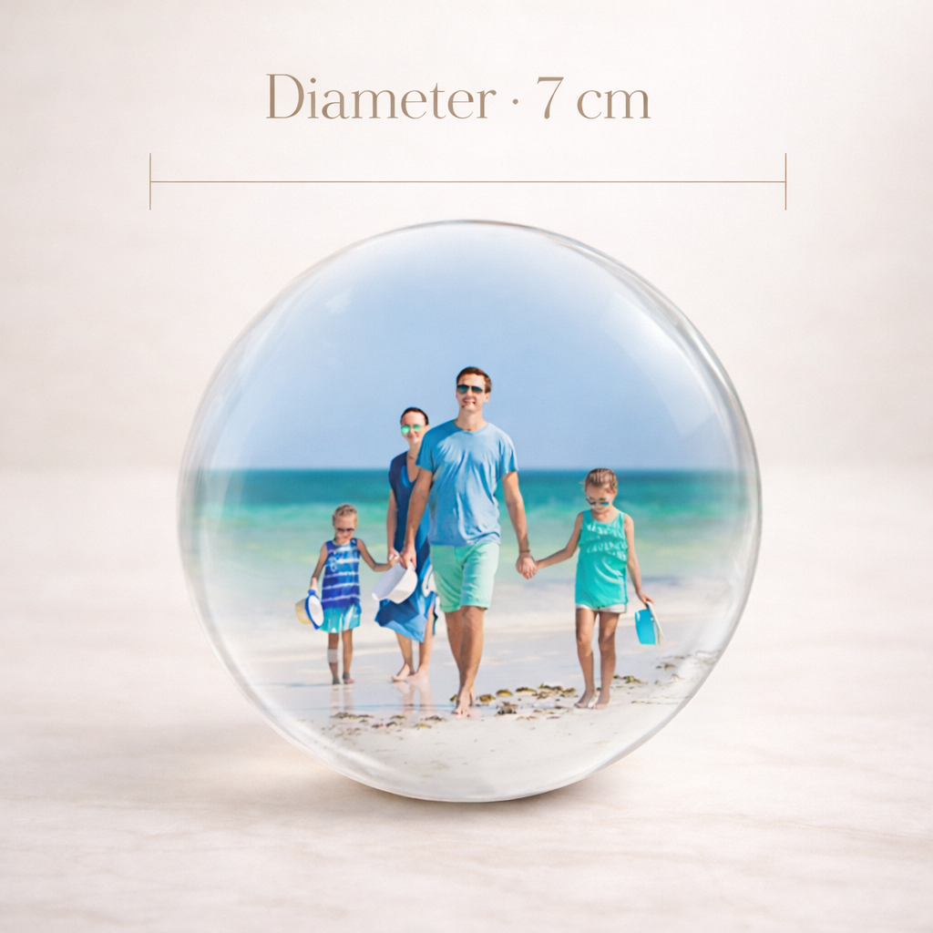 Crystal Video Memory Ball™ – Turn Your Favorite Moments Into a Magical Light Display