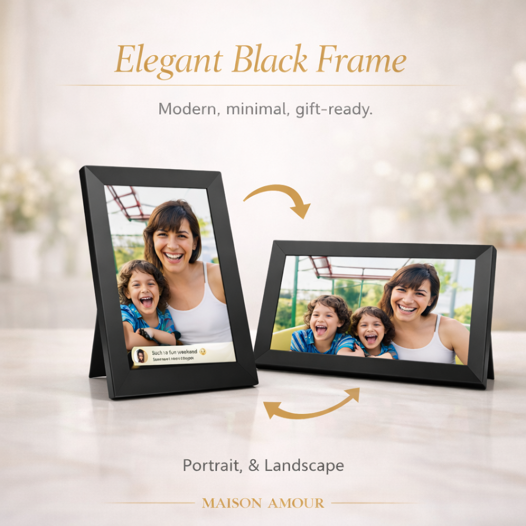 Forever Moments — Smart Photo Frame (10.1” HD Touch)