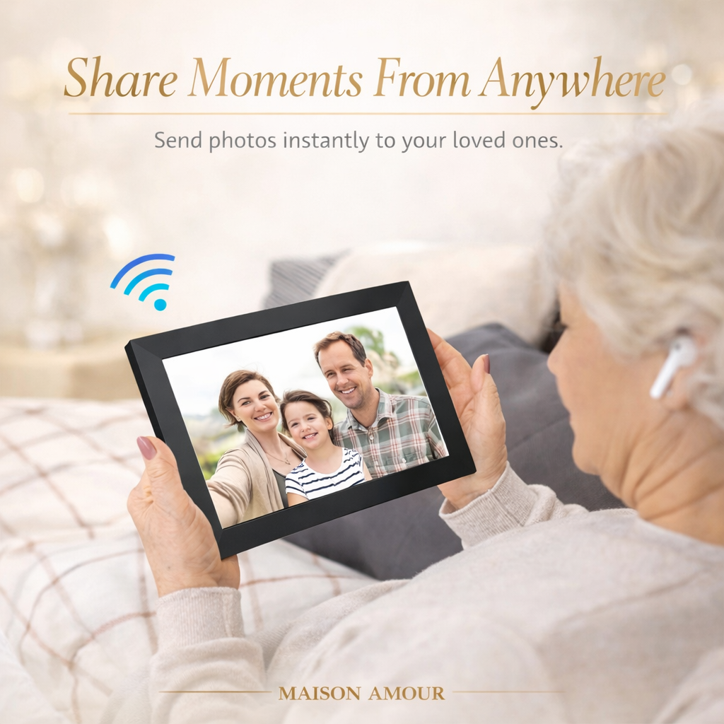 Forever Moments — Smart Photo Frame (10.1” HD Touch)