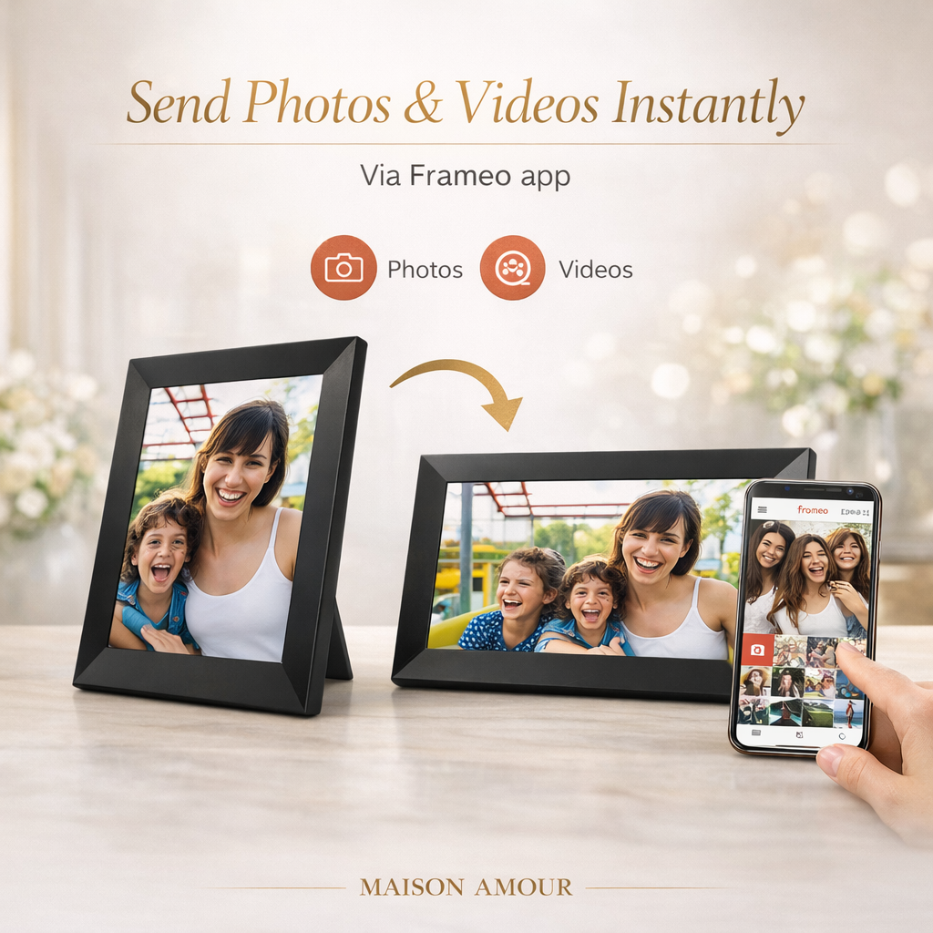 Forever Moments — Smart Photo Frame (10.1” HD Touch)