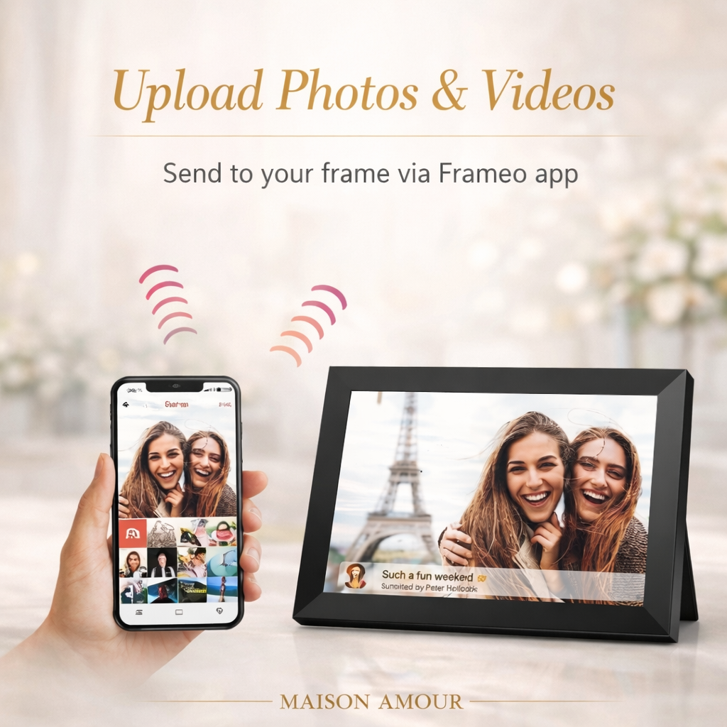 Forever Moments — Smart Photo Frame (10.1” HD Touch)