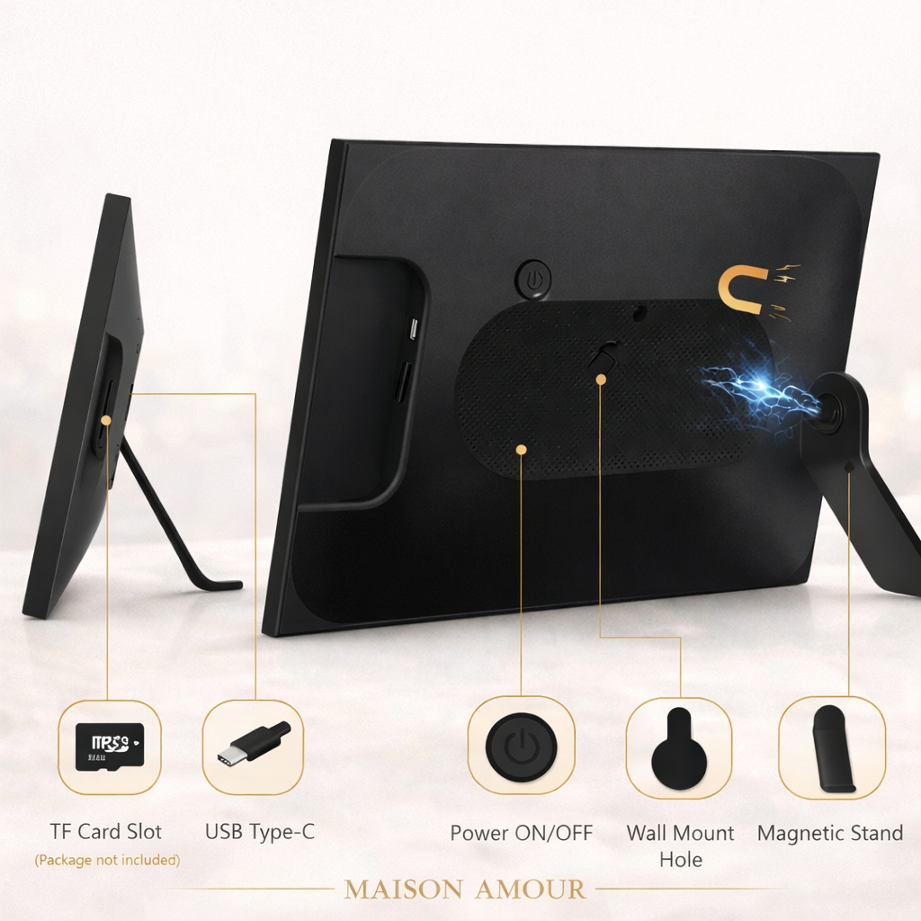 Forever Moments — Smart Photo Frame (10.1” HD Touch)