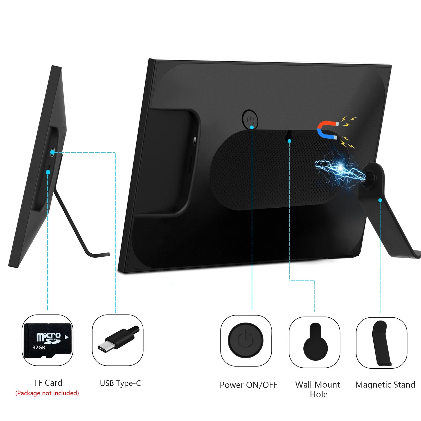 Forever Moments — Smart Photo Frame (10.1” HD Touch)