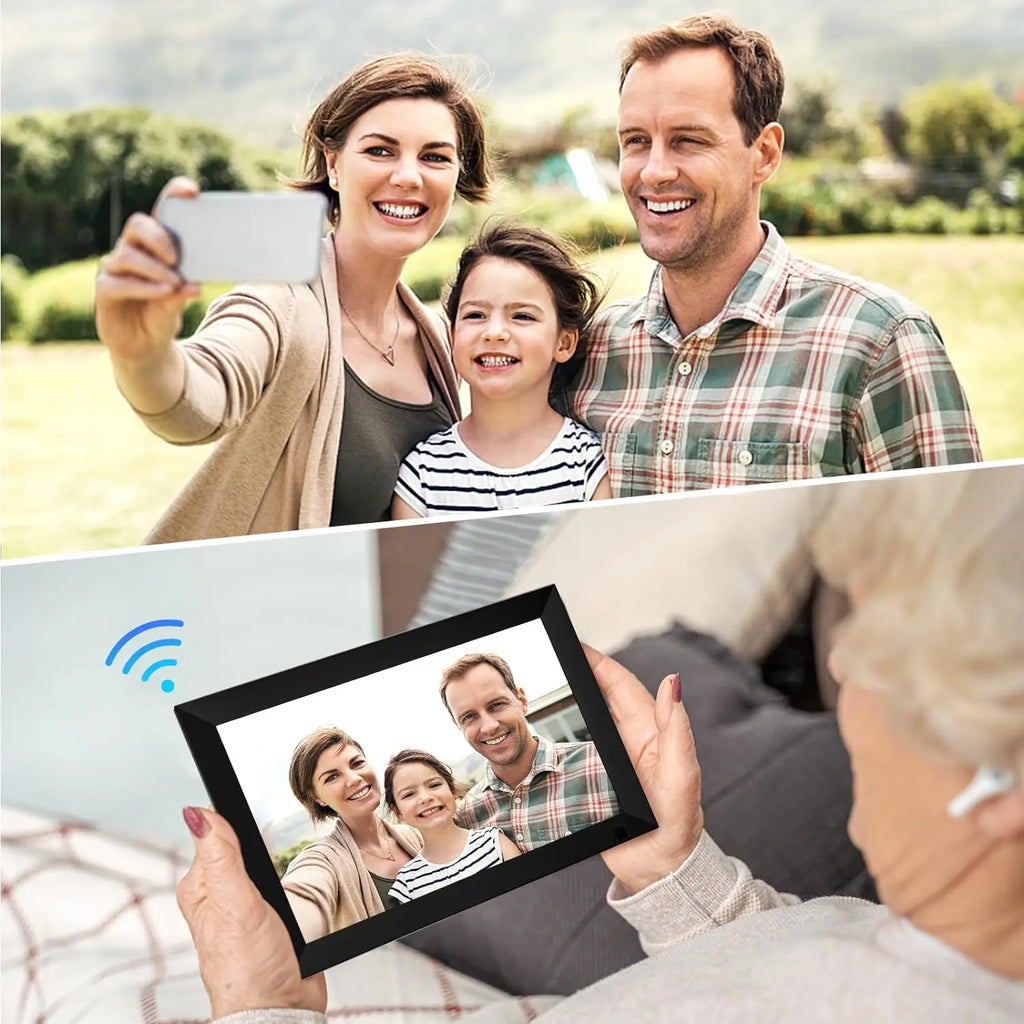 Forever Moments — Smart Photo Frame (10.1” HD Touch)