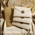 Linen Love Letter Stationery Set – Envelopes + Wax Seals (16pcs)